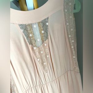 Sandro Paris pastel pink dress